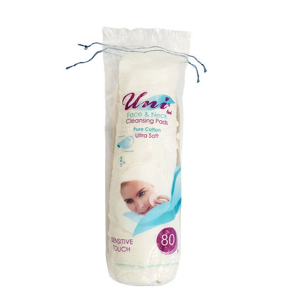 خرید پد پاک کننده آرایش یونی لد مدل Ultra Soft BiG SIZE بسته 20+80 عددی